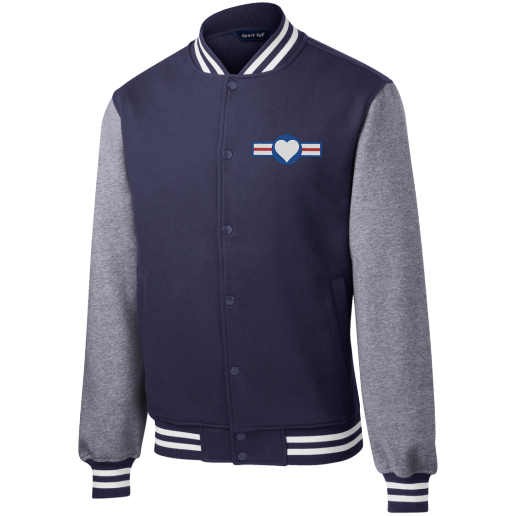 ST270 Fleece Letterman Jacket